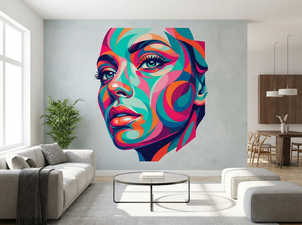 face mural